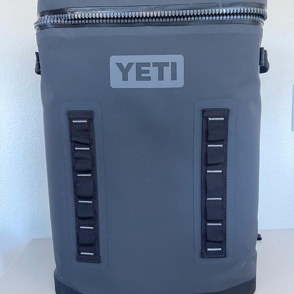 YETI Charcoal Hopper Backflip Cooler